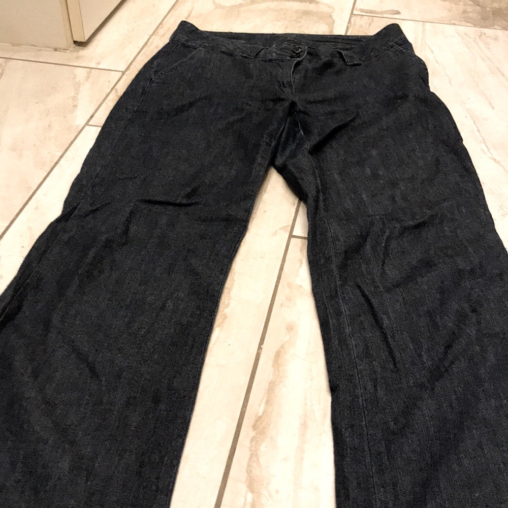 Wide leg jeans